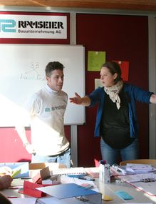 Sozialpartner des Bauhauptgewerbes: Deutsch auf der Baustelle